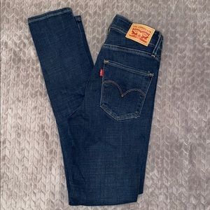 Levi 721 high rise skinny